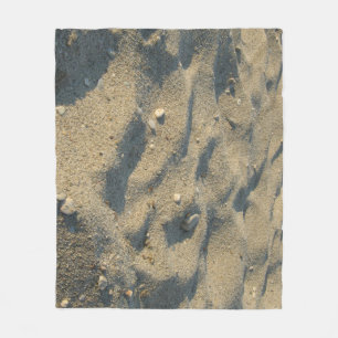 Beach sand camo cover fleece blanket