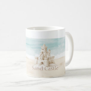 Beach Sand Castle Coffee Mug