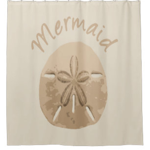 Beach Sand Dollar Mermaid Quote Custom Colour