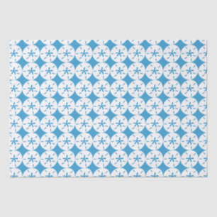 Beach sand dollar tissue paper