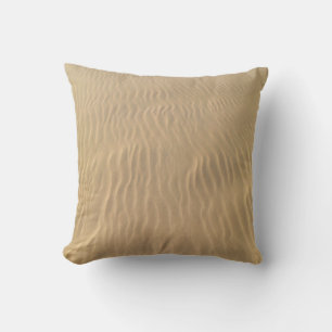 Beach Sand Dunes Throw Pillow