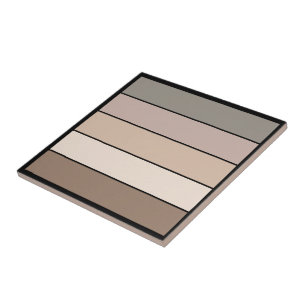 Beach Sand Earth Tone Colours On Watercolor Paper  Tile