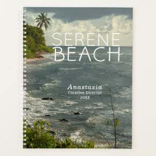 Beach Sand Ocean Nature Tropical Paradise Planner