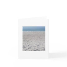Beach Sand Piper, Blank Card personalization
