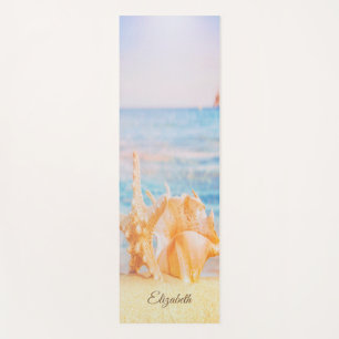  Beach, Sand Seashell,Seastar Yoga Mat