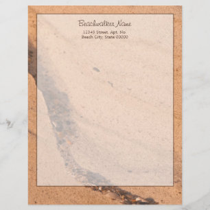 Beach Sand Wall Letterhead