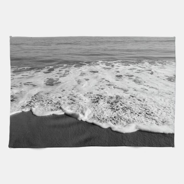 Beach/Sand/Waves Kitchen Towel (Horizontal)