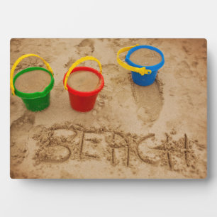 Beach Sand Words Plaque