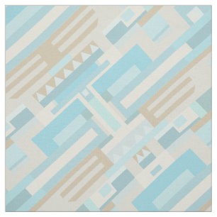 Beach sands abstract geometric fabric
