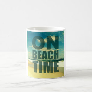 BEACH SAYING PHOTO MUG