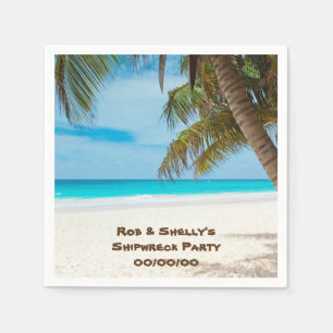 Beach Scene 1 Napkin