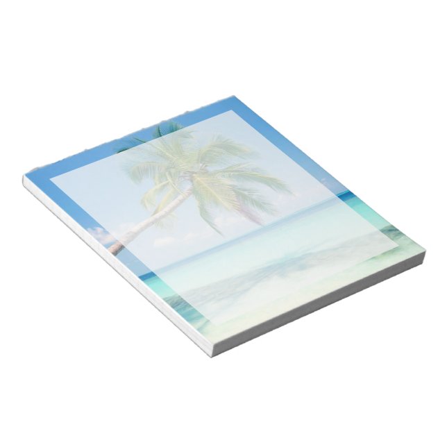 Beach Scene 2 Notepad (Angled)