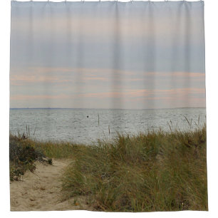 Beach scene late afternoon