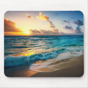 Beach Scene Mouse Pad