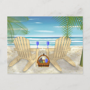 Beach Scene Postcard