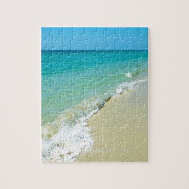 Beach scenery jigsaw puzzle (Vertical)