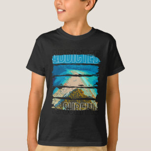 Beach Scenery - Surfing Addict Men Women  T-Shirt