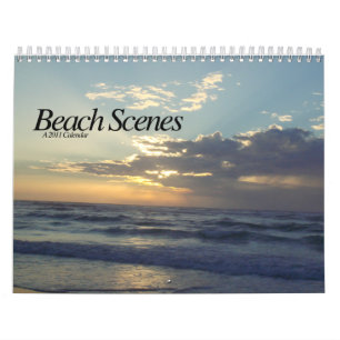 Beach Scenes Calendar