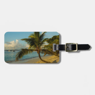 Beach scenic luggage tag