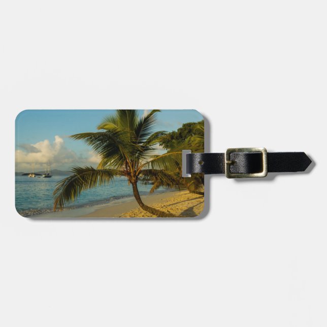Beach scenic luggage tag (Front Horizontal)