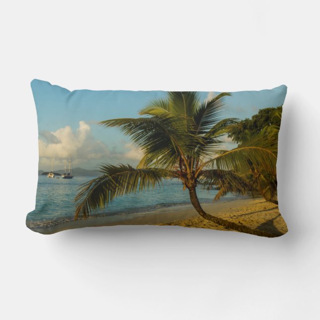 Beach scenic lumbar pillow (Front)