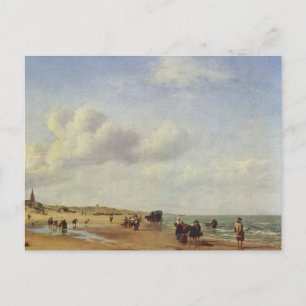 Beach Scheveningen Holland Velde Postcard