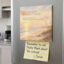 Beach Scripture of Isaiah 26:3 Perfect Peace Faith
