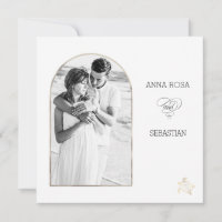 *~* Beach Sea AR7 RSVP PHOTO QR WEDDING