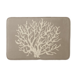 Beach Sea Coral Bath Mat Bathroom Rug