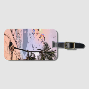 Beach, Sea, Ocean Luggage Tag