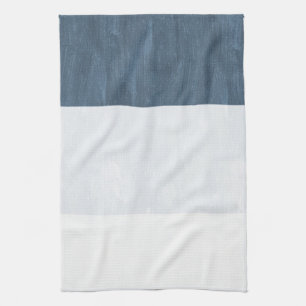 Beach Sea Ocean White Blue Kitchen Towel