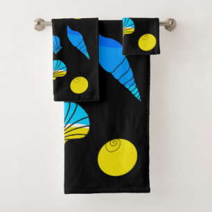 Beach Sea Shell Bath Towel Set