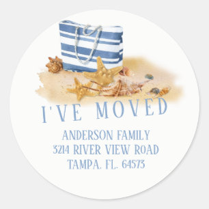 Beach Sea Shell Return Address Label