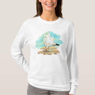 Beach, Seagull T-Shirt
