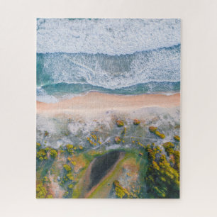 Beach, Seascape Aerial View Jigsaw Puzzle