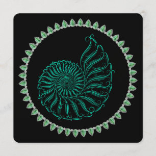 Beach Seashell Invitation - SRF