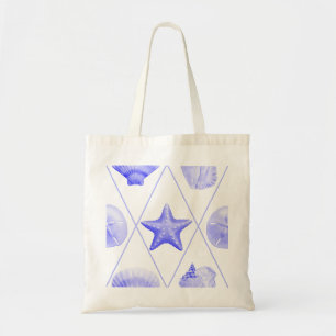 Beach Seashell Pattern Tote Bag