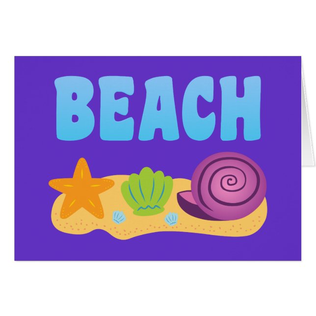 Beach Seashells (Front Horizontal)