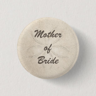 Beach Serenity Mother of the Bride Button