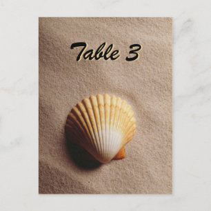Beach Serenity Table Card