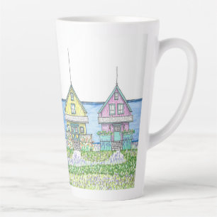 Beach Shack Life 1; Latte Mug; Large Mug