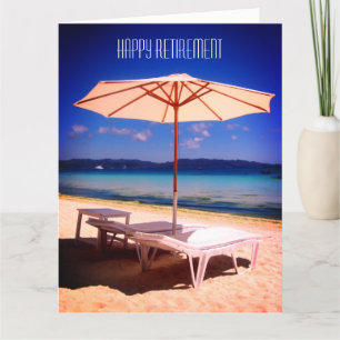 beach shade life card