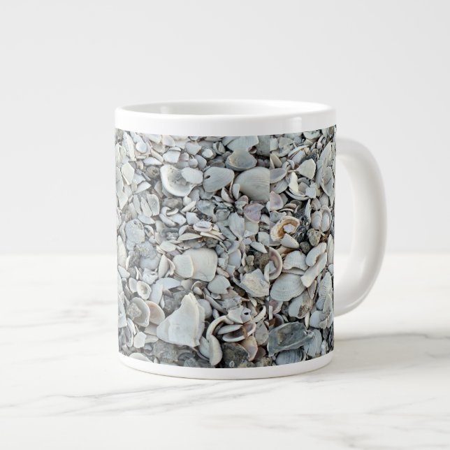 Beach Shells Coastal Mug (Front Right)