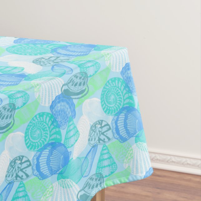 Beach ShellsTablecloth Tablecloth (In Situ)