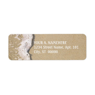 Beach Shore Return Address Labels
