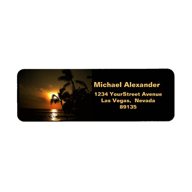 Beach Shoreline Sunset (Front)