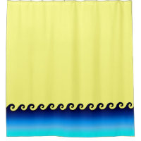 Beach Shower Curtain 72" x 72"