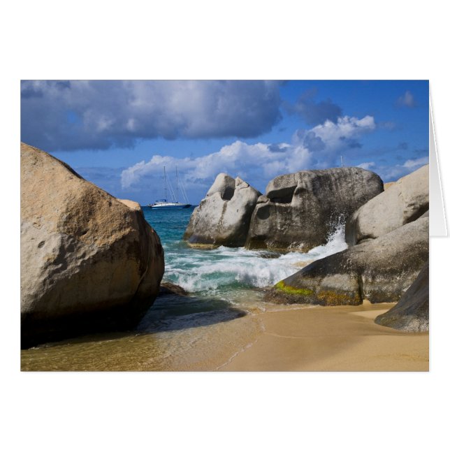 Beach side at Virgin Gorda, British Virgin (Front Horizontal)
