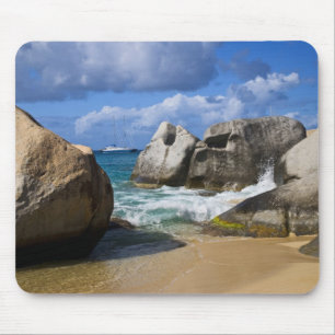 Beach side at Virgin Gorda, British Virgin Mouse Pad