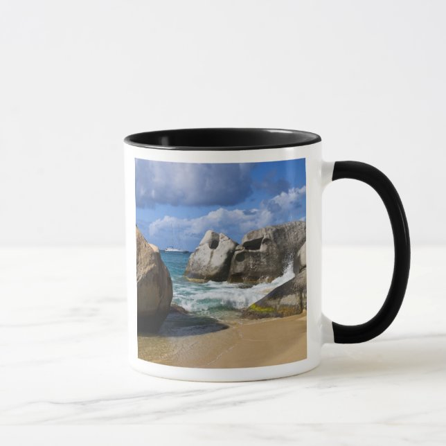 Beach side at Virgin Gorda, British Virgin Mug (Right)